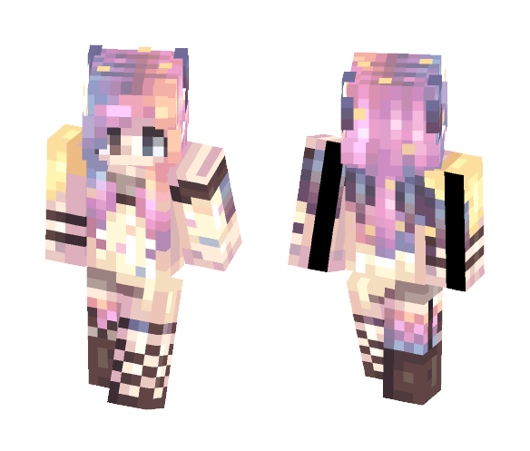 Colorful Party | Ashevi's contest - Female Minecraft Skins - image 1