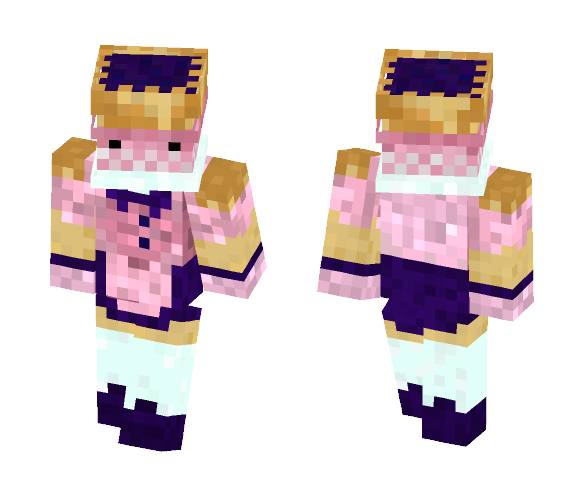 Blueberry Pie Person - Female Minecraft Skins - image 1