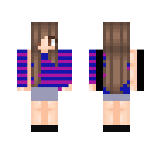 Undertale FanGirl for Ariana - Female Minecraft Skins - image 2
