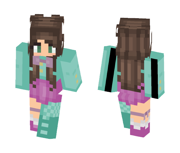 ???? Jelly Beans // Pink Pineapple - Female Minecraft Skins - image 1