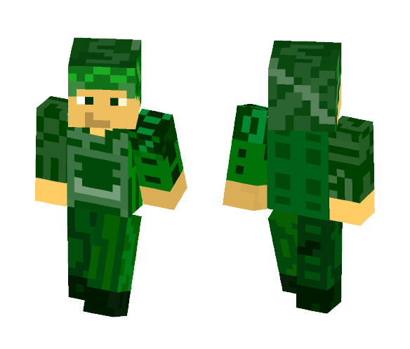 green rebel/boy - Male Minecraft Skins - image 1