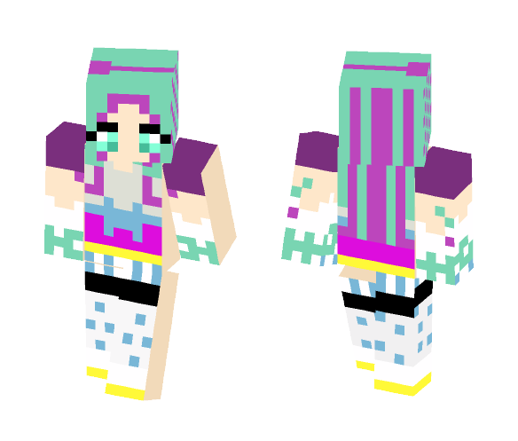 Madeline Hatter from Ever Afer High - Female Minecraft Skins - image 1
