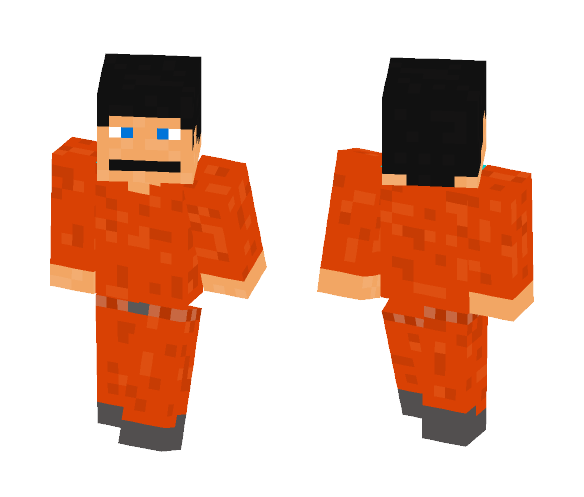 Prison Inmate - Male Minecraft Skins - image 1