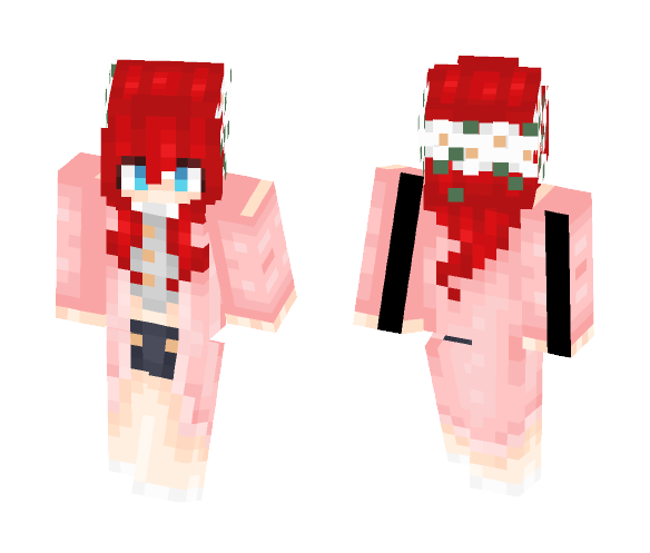 Redo Skin - Red Hair - Female Minecraft Skins - image 1