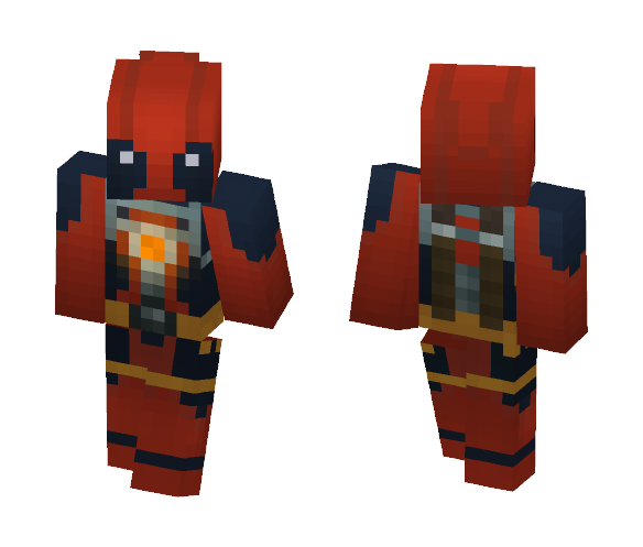 Chibi Deadpool - Comics Minecraft Skins - image 1