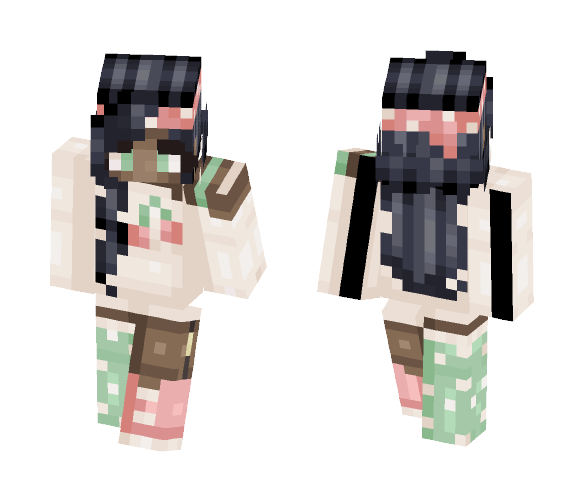 Cyber - "CherryPop" - Female Minecraft Skins - image 1