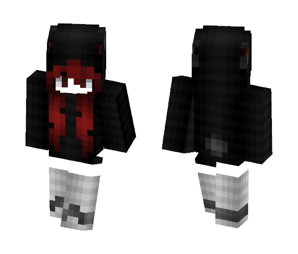 ~Black Bear ♥ SpeedPaint ♥~ - Female Minecraft Skins - image 1