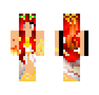 Fire Goddess - Female Minecraft Skins - image 2