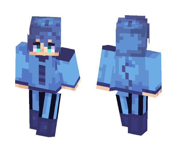 Feeling Kinda Blue? - Male Minecraft Skins - image 1