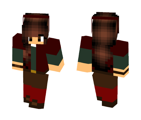 Lumber Jack Girl - Girl Minecraft Skins - image 1