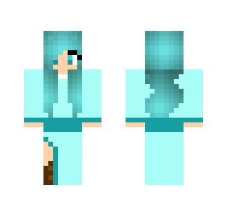 Aqua - Female Minecraft Skins - image 2