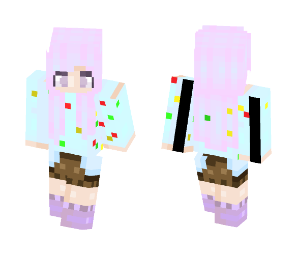 When Cotton Candys get life - Female Minecraft Skins - image 1