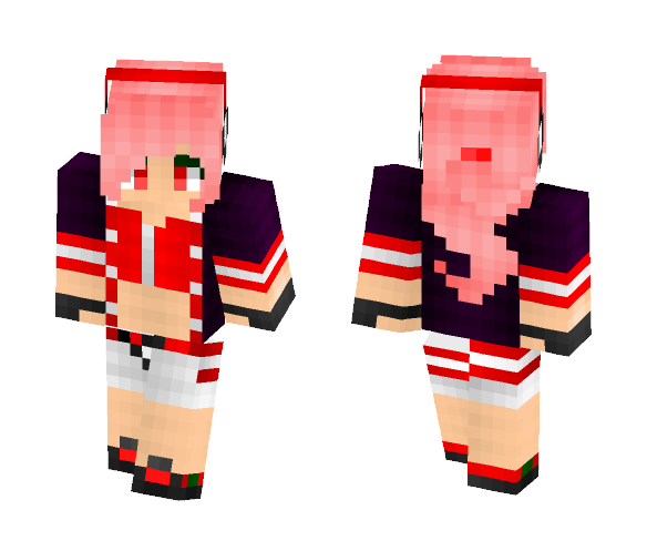 Vocaloid Ruby (Updated) - Female Minecraft Skins - image 1