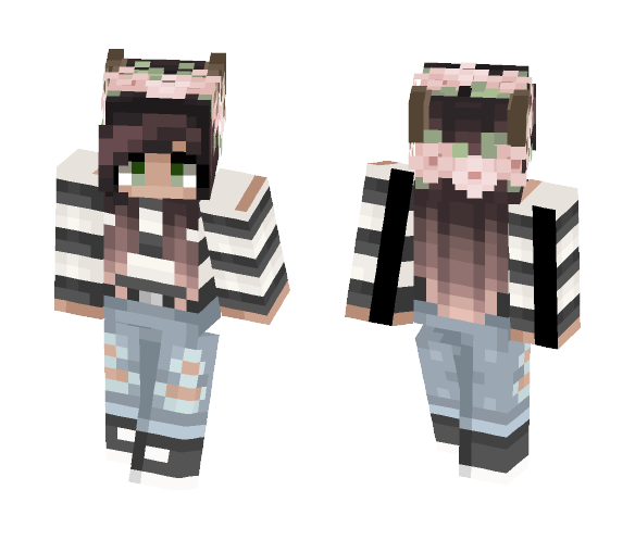 Striped Deer - Requested - Female Minecraft Skins - image 1
