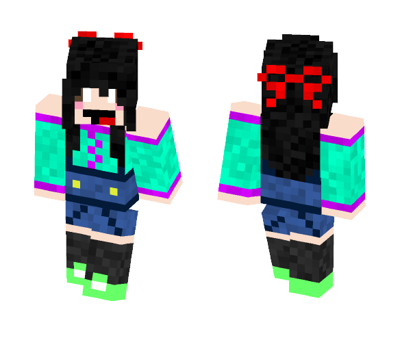 YumiChan - Noob - Female Minecraft Skins - image 1