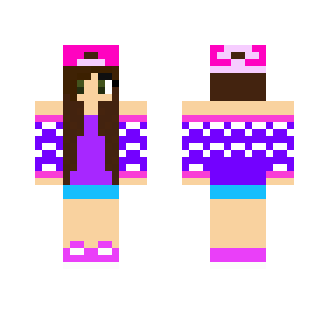 Idk its just a girl with a hat - Girl Minecraft Skins - image 2