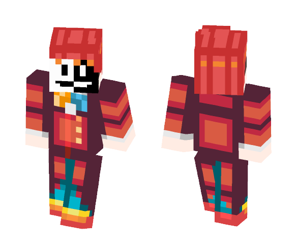Smiling Mask [guy from my arts] - Male Minecraft Skins - image 1