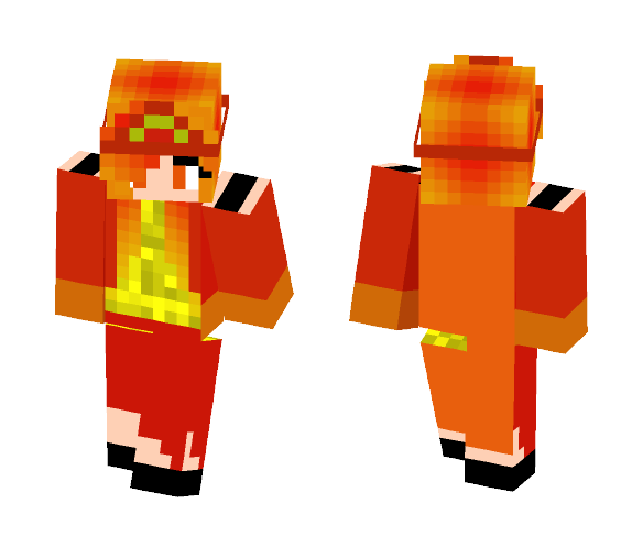 fire queen - Female Minecraft Skins - image 1
