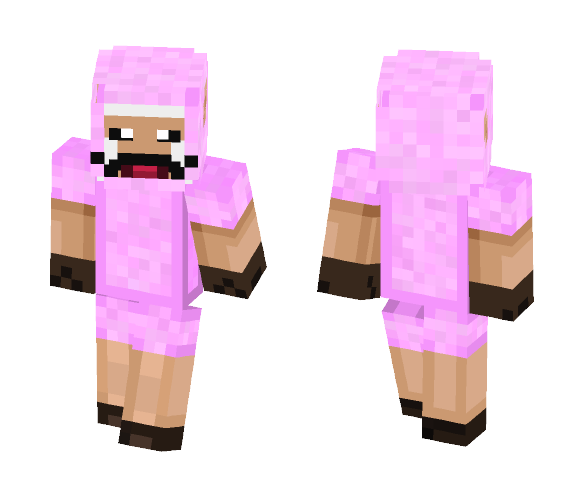 Pink Sheep - Male Minecraft Skins - image 1