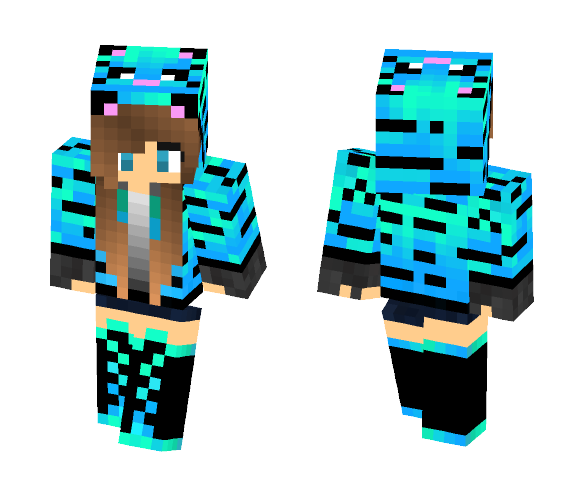 Tiger 2 - Female Minecraft Skins - image 1