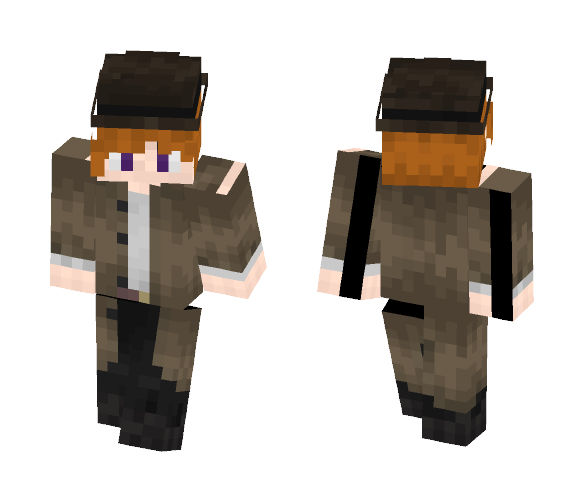 Whitley - Trenchcoat dude - Male Minecraft Skins - image 1