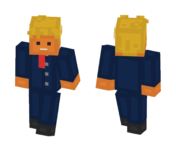 Donald The Drunk-er I mean Trump - Male Minecraft Skins - image 1