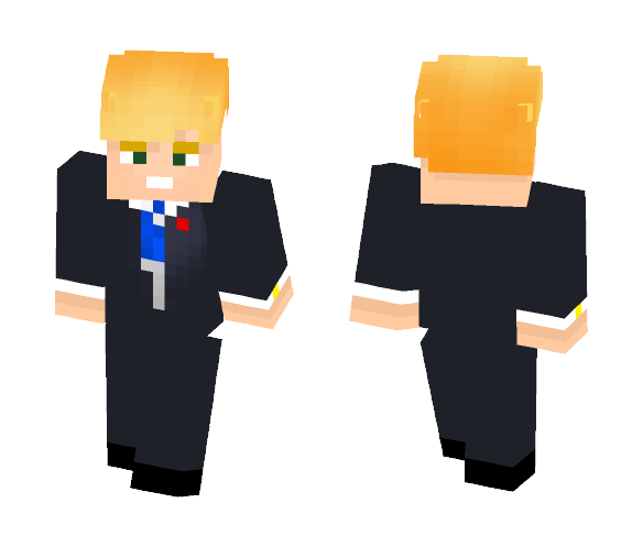 Donald Trump - Male Minecraft Skins - image 1