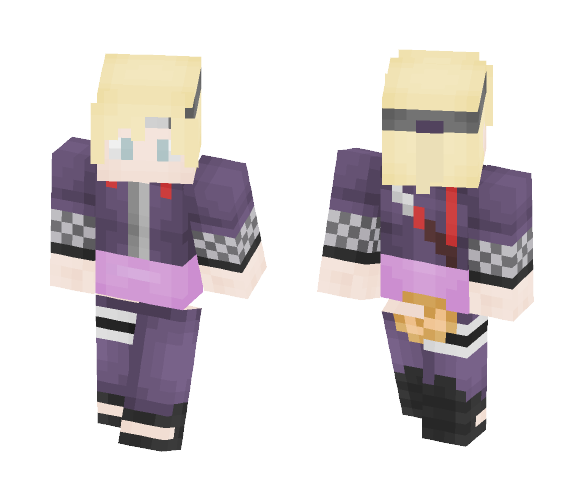 Inojin (Boruto) - Female Minecraft Skins - image 1
