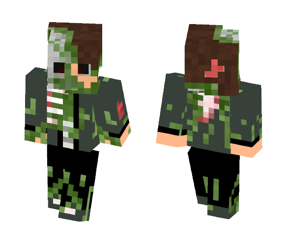 BoyZombie - Male Minecraft Skins - image 1