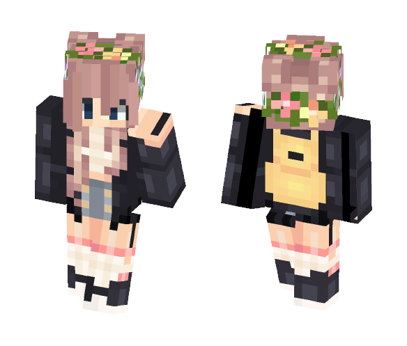 вα¢к ρα¢к ღ - Female Minecraft Skins - image 1