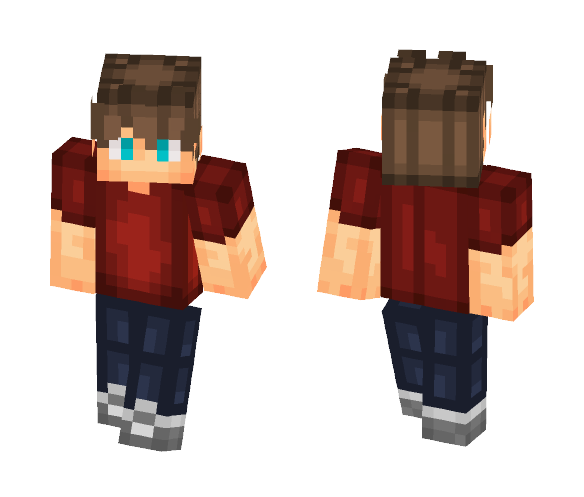 Toggleable clothes skin. - Male Minecraft Skins - image 1