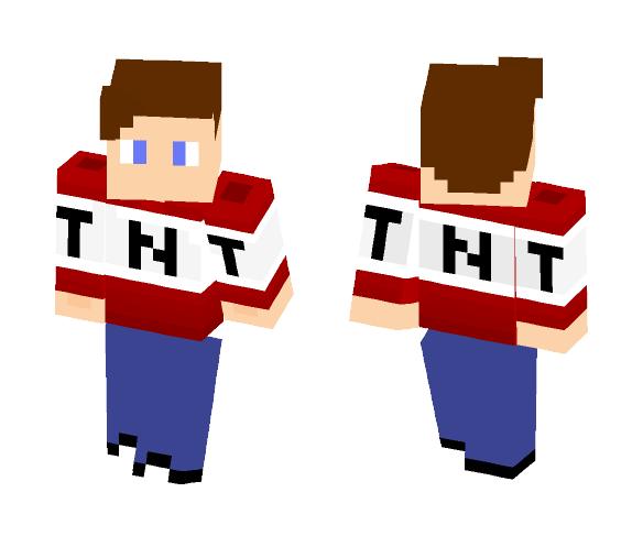 TNT Hoodie ~ Request - Male Minecraft Skins - image 1