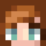 Cute gurl (red hair) - Female Minecraft Skins - image 3