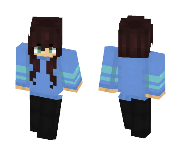 First skin yay // So Simple - Female Minecraft Skins - image 1