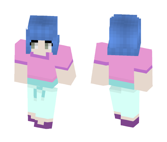 I'm Blue da ba dee da ba daa - Female Minecraft Skins - image 1