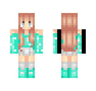 Turquoise - Female Minecraft Skins - image 2