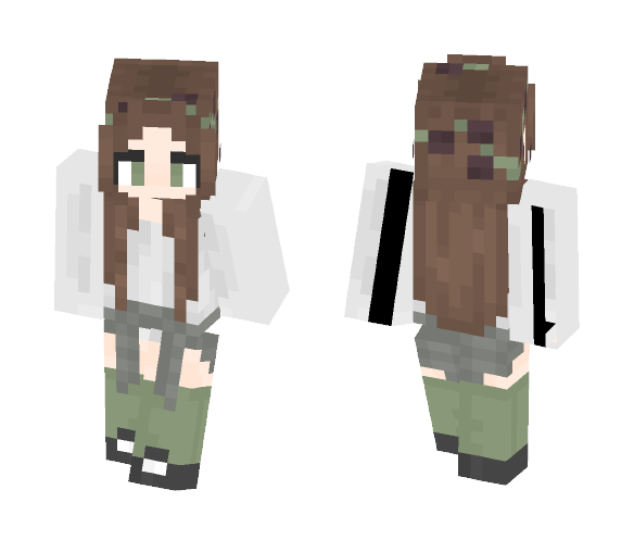 Some Basic Girl ʰᵃᵖᵃˡ - Girl Minecraft Skins - image 1