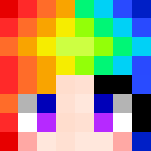 Rainbow Hair - Female Minecraft Skins - image 3