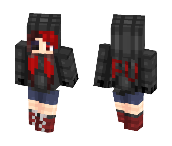 ℜ edit of my crazy craft ℜ - Female Minecraft Skins - image 1
