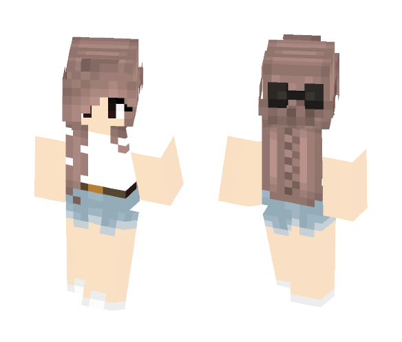 Pale Girl Skin - Girl Minecraft Skins - image 1