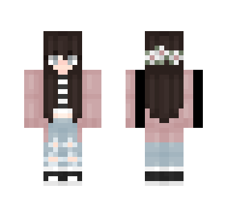 i was finally inspired!! ♡ - Female Minecraft Skins - image 2