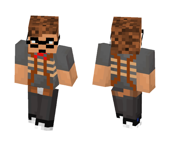 Nerd Skin - Male Minecraft Skins - image 1