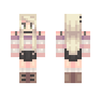 Pink Stripes - Female Minecraft Skins - image 2