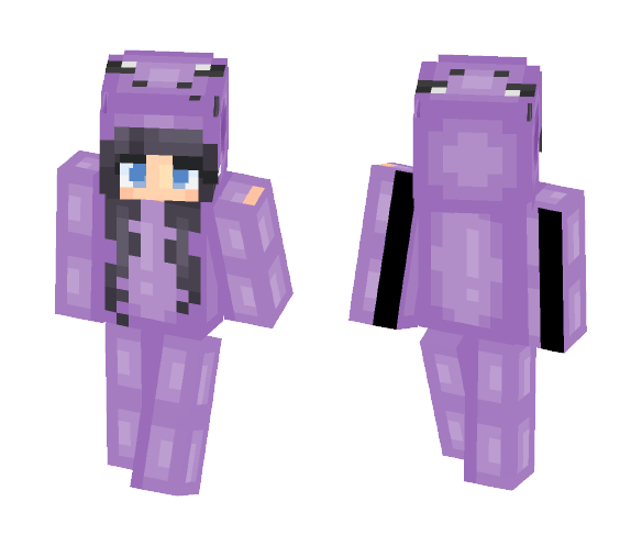 For my friend, a hippo onesie - Female Minecraft Skins - image 1