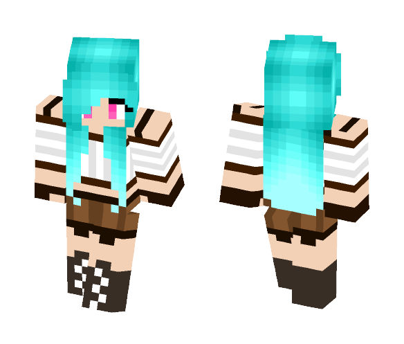 Pirate/Fighter Girl - Girl Minecraft Skins - image 1