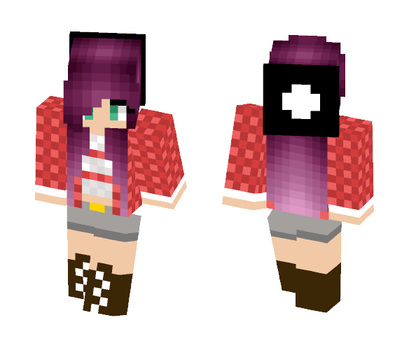 Casual Girl! (Sorry it's bad ;-;) - Female Minecraft Skins - image 1