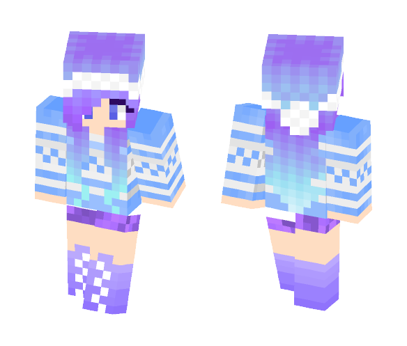 ~Kawaii~ Winter - Kawaii Minecraft Skins - image 1