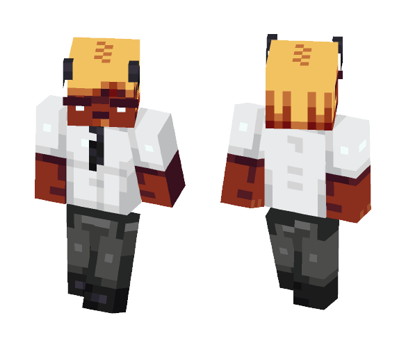 Just another day at the office. - Male Minecraft Skins - image 1
