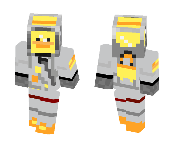 Astronaut Duck - Male Minecraft Skins - image 1