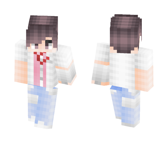 Mikan Tsumiki (Male) - Male Minecraft Skins - image 1
